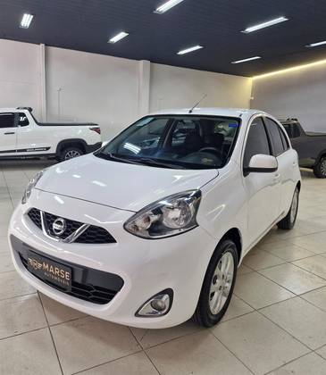 NISSAN MARCH 1.6 SV 16V FLEX 4P MANUAL NISSAN MARCH 1.6 SV 16V FLEX 4P MANUAL